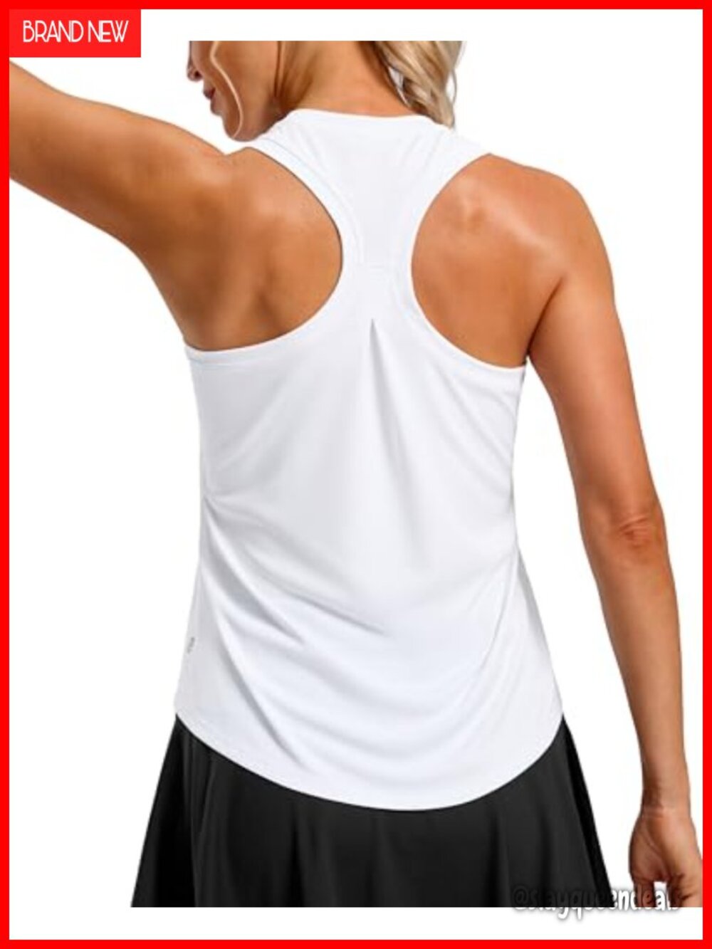 Quick Dry Racerback Athletic Tank Top Gym Workout Running Shirt